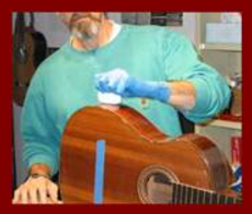 Classical Guitar French Polished Shellac