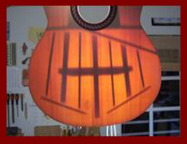 Classical Guitar Top Braces