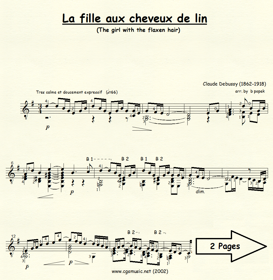 La fille aux cheveux de lin preview