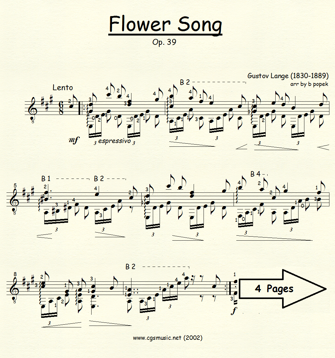Flower Song preview