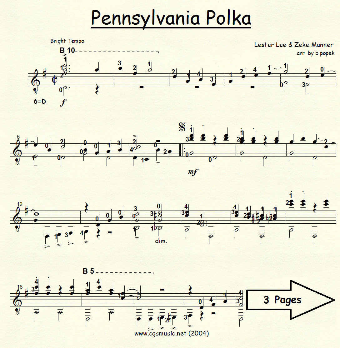 Pennsylvania Polka preview
