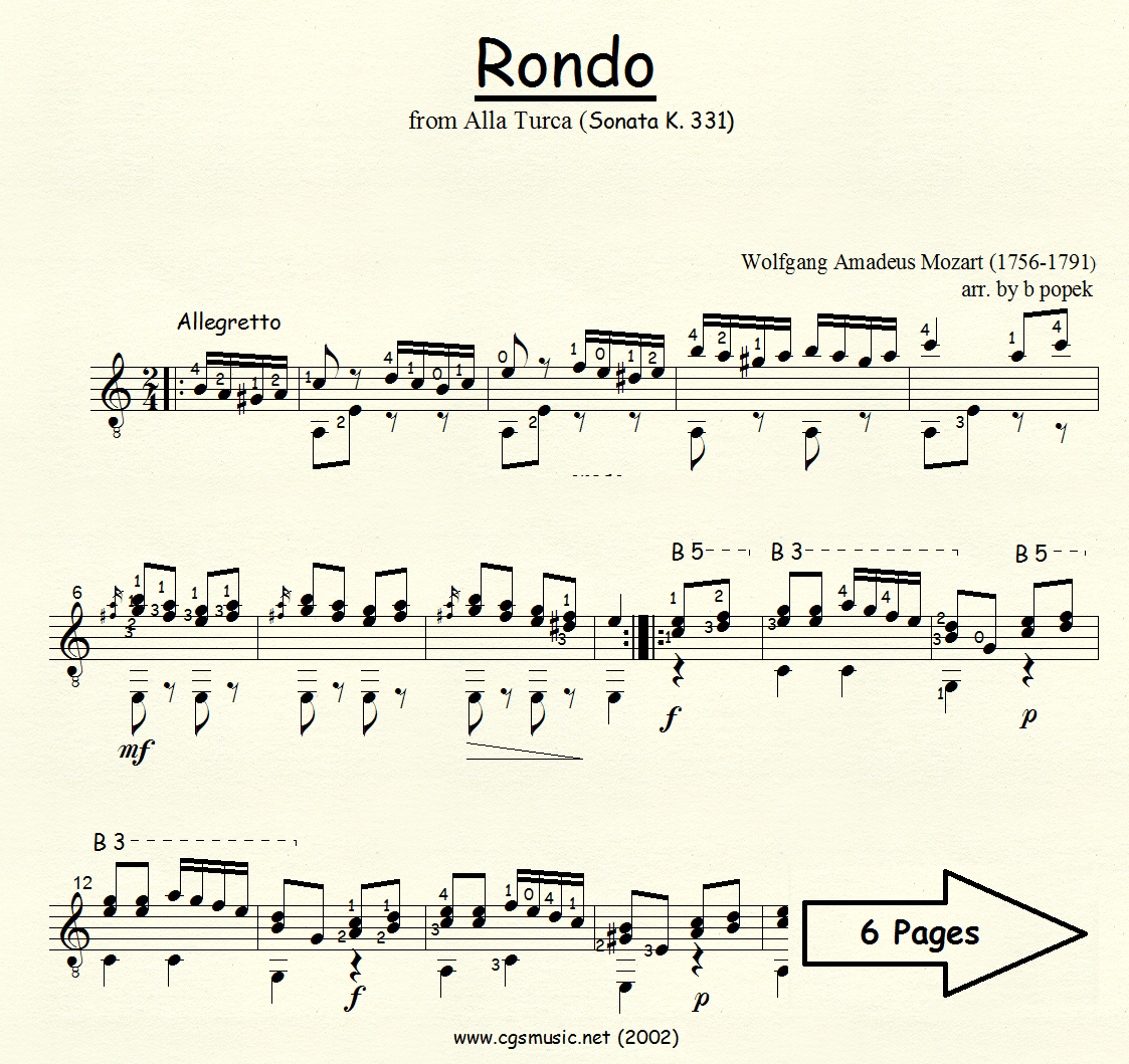 Rondo from Alla Turca preview