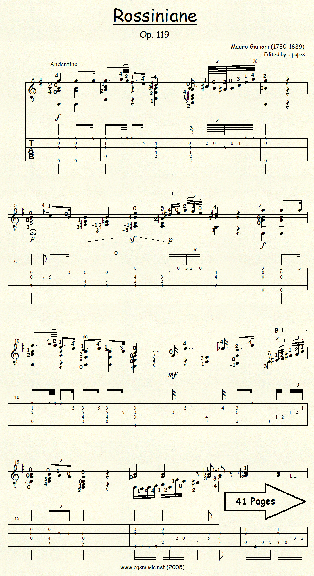 Rossiniane by Giuliani preview