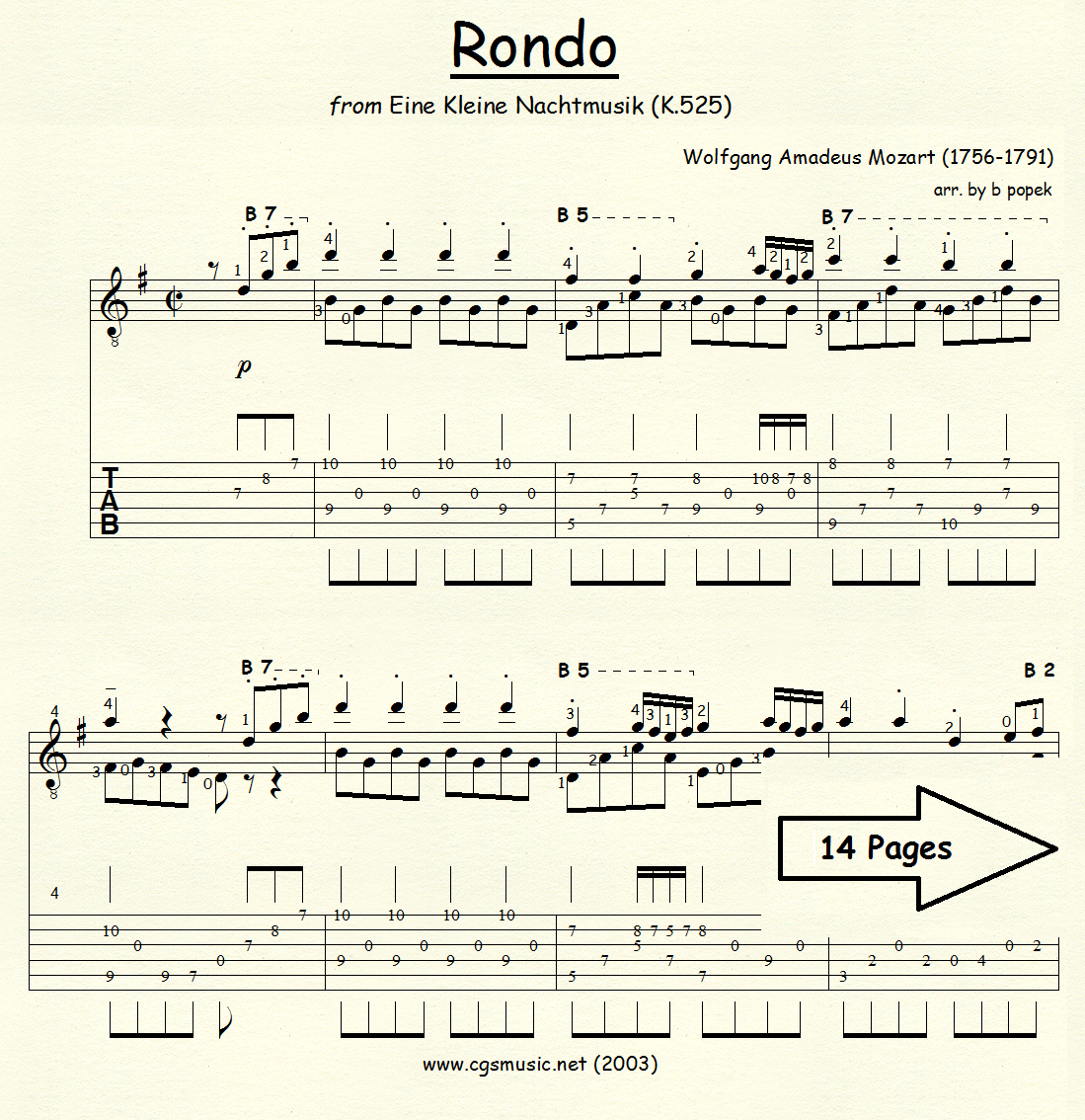 Rondo from Eine Kleine Nachtmusik preview